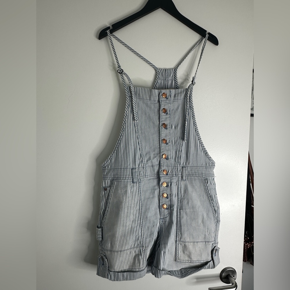 Anthropologie Pilcro Railroad Overalls